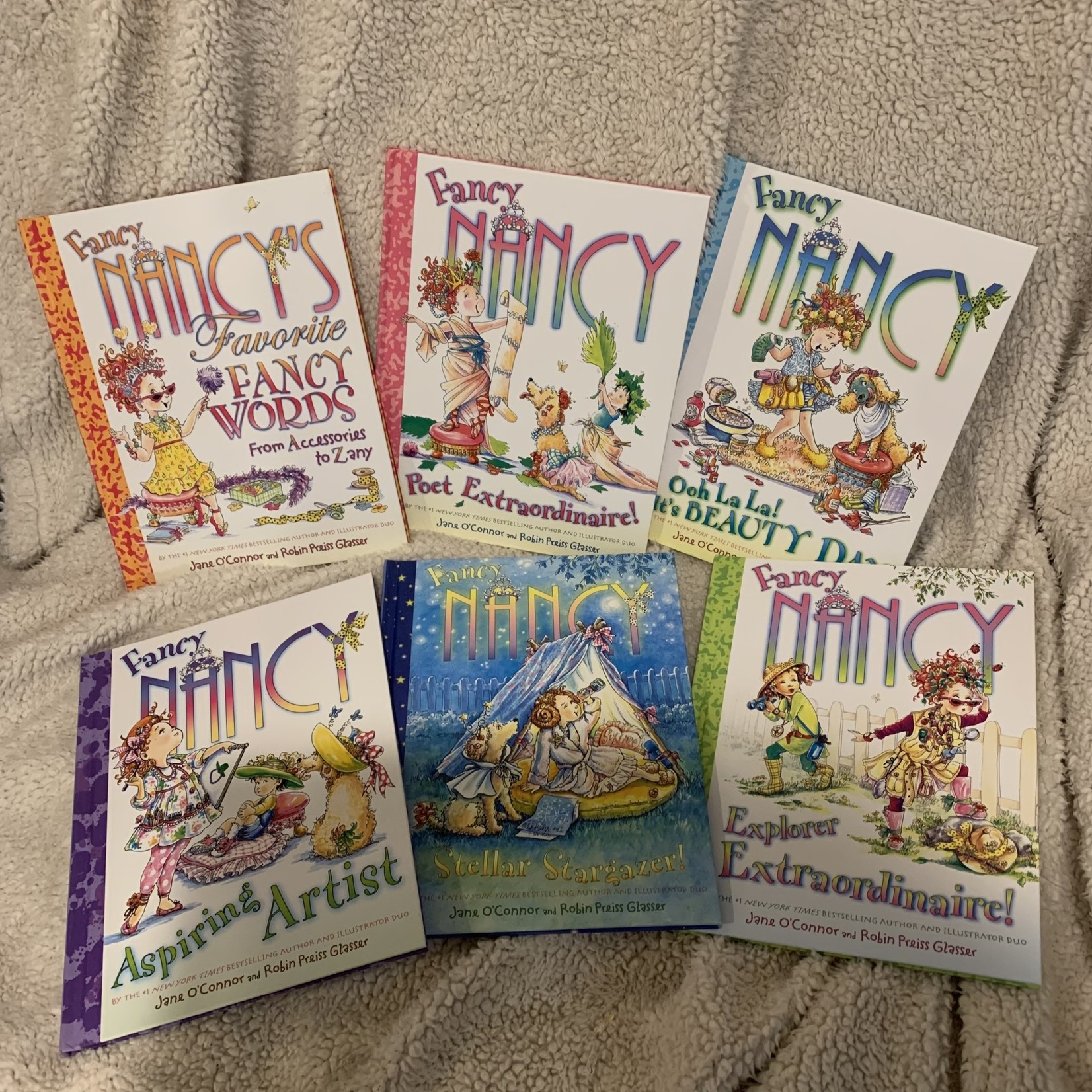 Jane O'Connor Fancy Nancy Book Set (6 books included)