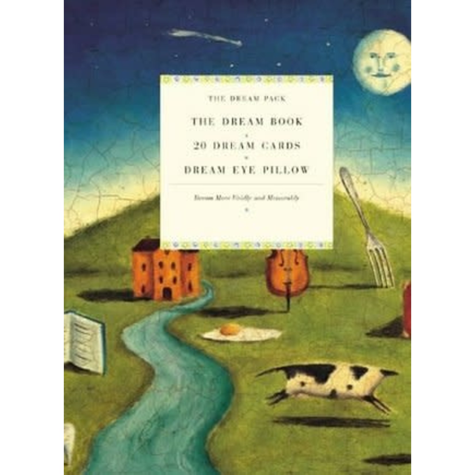 David Fontana Readers Digest - The Dream Pack (Dream Book, Dream Journal, 20 Dream Cards, Dream Eye Pillow)