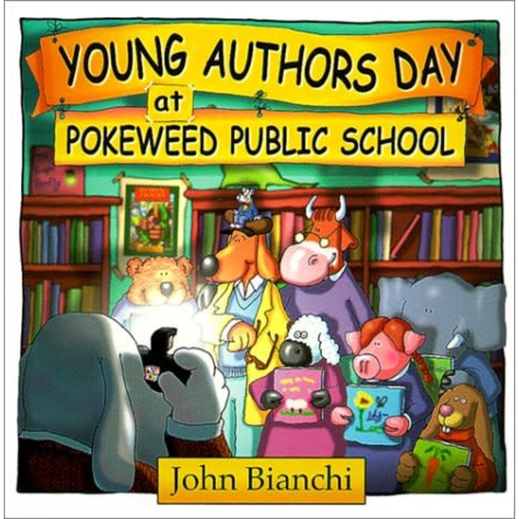 John Bianchi Young Author's Day at Pokeweed Public School