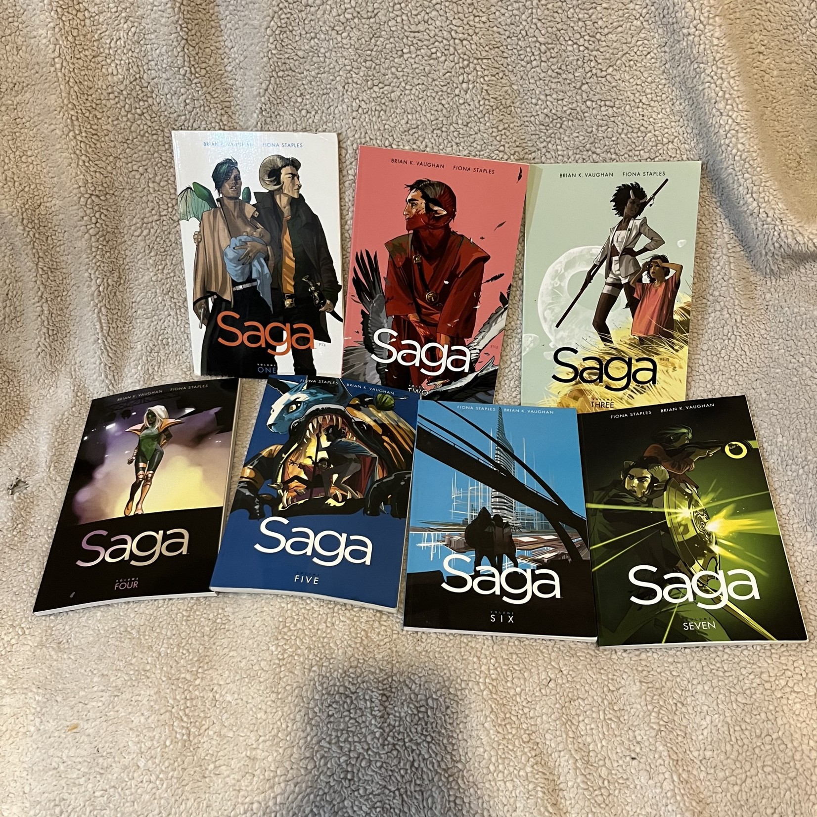 Saga Series (Books 1-7)