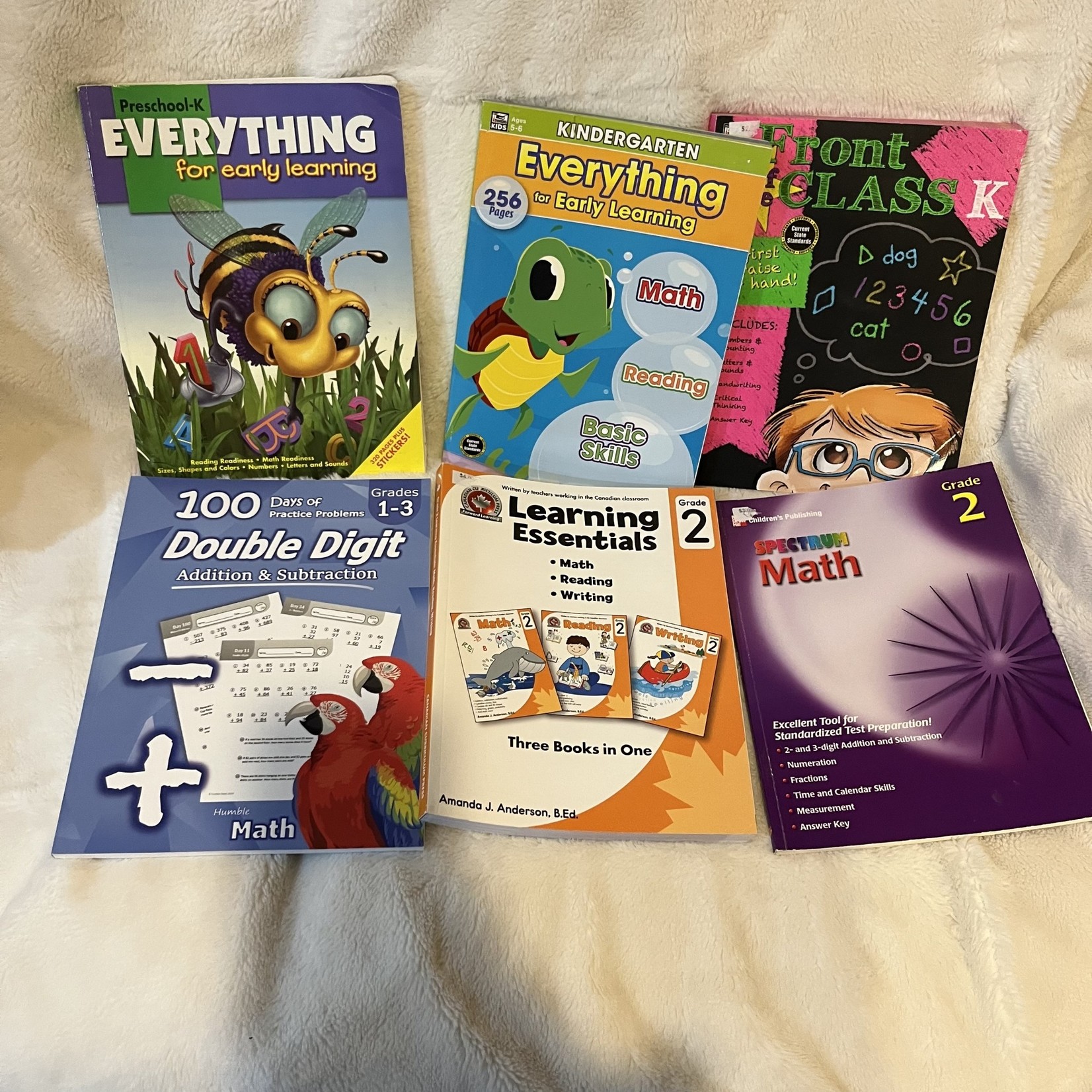 Workbook Set - Preschool to Grade 3 (Includes 5 books)