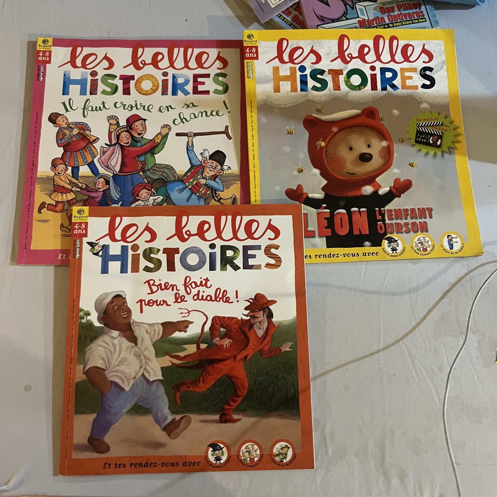 les belles Histoires Set (Includes 3 Books)