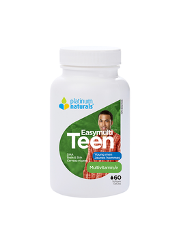 Platinum Naturals Platinum Naturals Easymulti Teen for Young Men 60 softgels