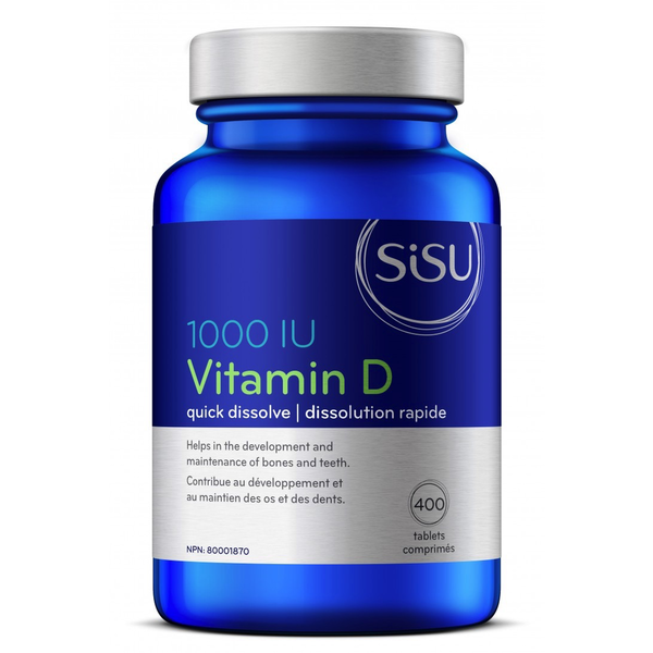 SISU SISU Vitamin D 1000IU 400 tabs