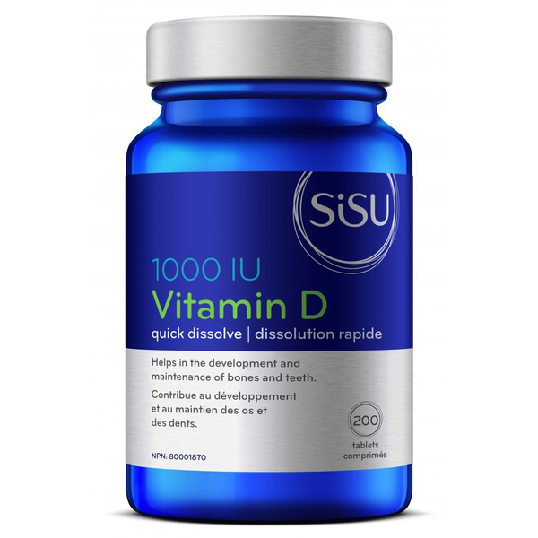 SISU SISU Vitamin D 1000IU 200 tabs