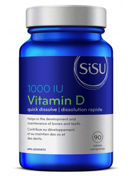 SISU SISU Vitamin D 1000IU 90 tabs