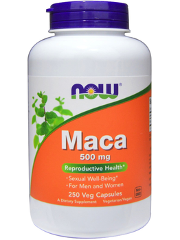 Now Foods NOW Maca 500mg 250 vcaps