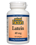 Natural Factors Natural Factors Lutein 40mg 30 softgels