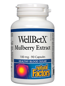 Natural Factors Natural Factors WellBetX Mulberry Extract 100mg 90 caps