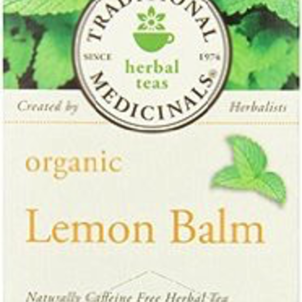 Traditional Medicinals Organic Herbal Tea, Lemon Balm - 16 bags -  eVitamins.com