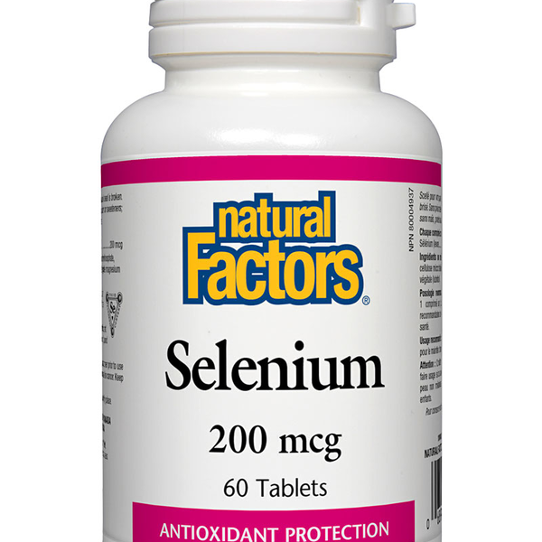 Natural Factors Natural Factors Selenium 200mcg 90 tabs