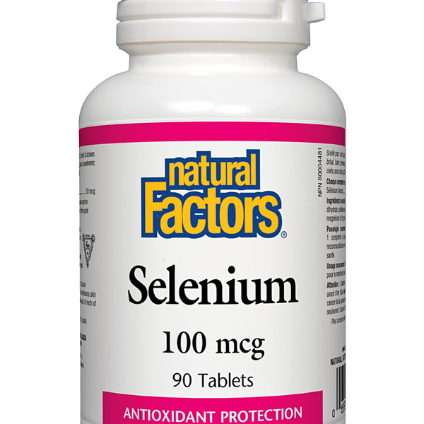 Natural Factors Natural Factors Selenium 100mcg 90 tabs