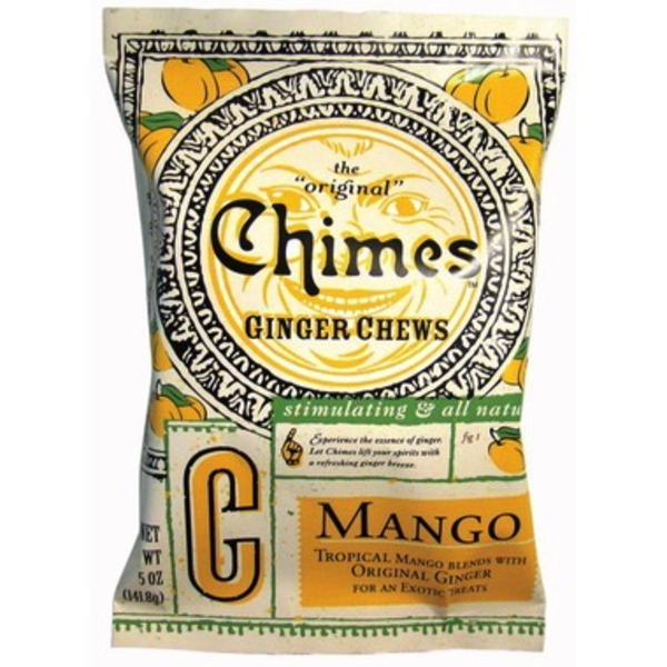 Chimes Chimes Mango Ginger Chews Bag 100g