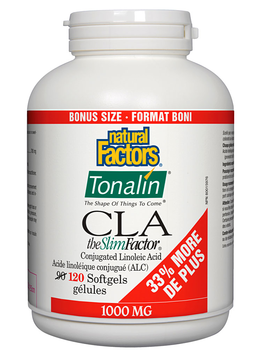 Natural Factors Natural Factors BONUS CLA 1000 mg 120 softgels