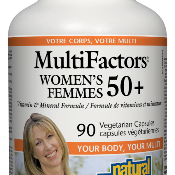 Natural Factors Natural Factors MultiFactors Women's 50+ 90 vcaps