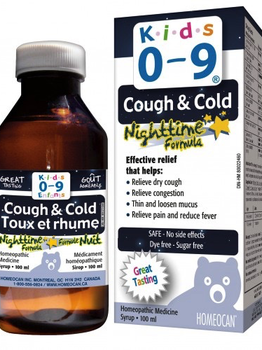 Homeocan Homeocan Kids 0-9 Cough and Cold Night 100 ml