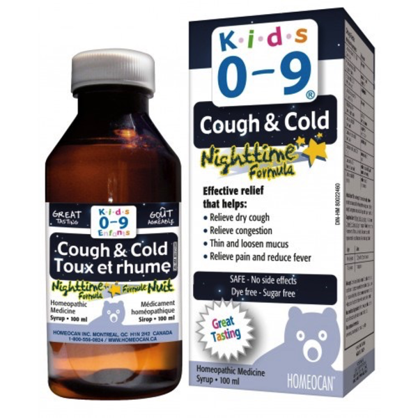 Homeocan Homeocan Kids 0-9 Cough and Cold Night 100 ml
