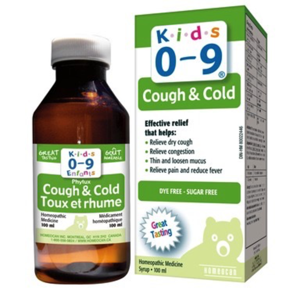 Homeocan Homeocan Kids 0-9 Cough & Cold Syrup 100 ml