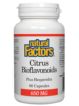 Natural Factors Natural Factors Citrus Bioflavonoids 650mg 90 caps