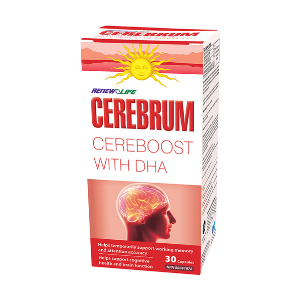Renew Life Renew Life Cerebrum Cereboost with DHA 30 softgels
