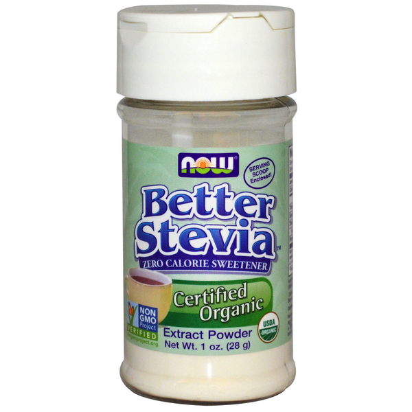 Now Foods NOW Organic Stevia Powder Shaker 28 g