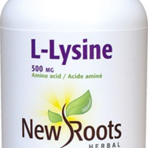 New Roots New Roots L-Lysine 500 mg 100 caps