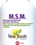 New Roots New Roots M.S.M. 850mg 90 caps