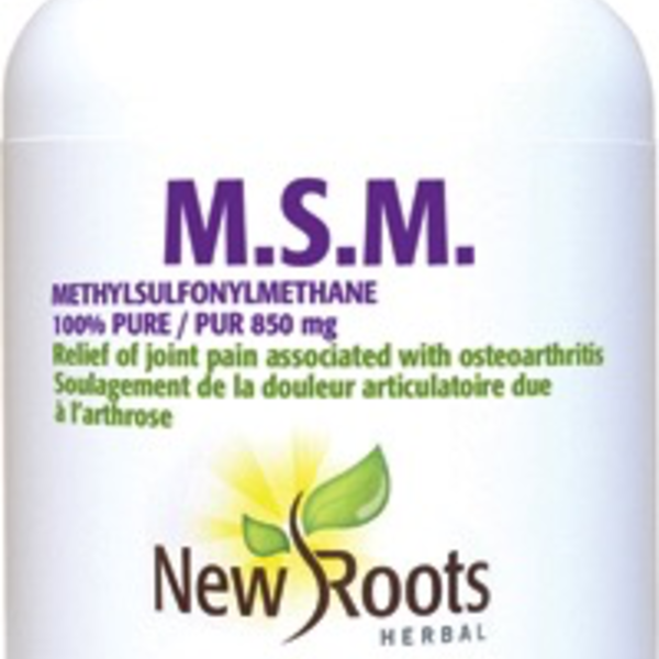 New Roots New Roots M.S.M. 850mg 90 caps