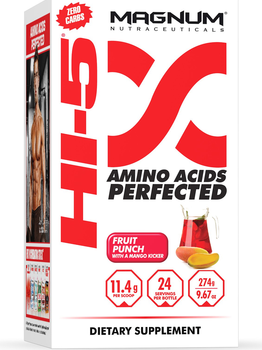 Magnum Nutraceuticals Magnum Hi-5 Fruit Punch with Mango Kicker 279g