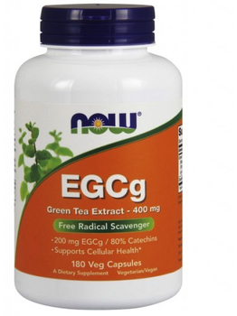 Now Foods NOW EGCg Green Tea Extract 400mg 180 vcaps