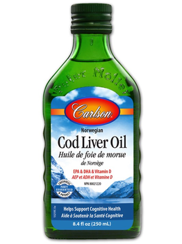 Carlson Carlson Cod Liver Oil 250ml Unflavoured