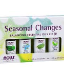 Now Foods NOW Essential Oil Kit - Seasonal Changes 4 X 10ml