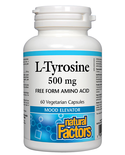 Natural Factors Natural Factors L-Tyrosine 500mg 60 vcaps