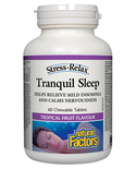 Natural Factors Natural Factors Stress-Relax Tranquil Sleep Tropical Fruit 60 chewables