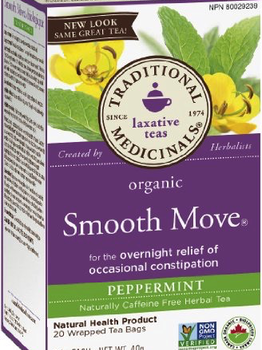 Traditional Medicinals Traditional Medicinals Organic Smooth Move Peppermint Tea 16 tea bags