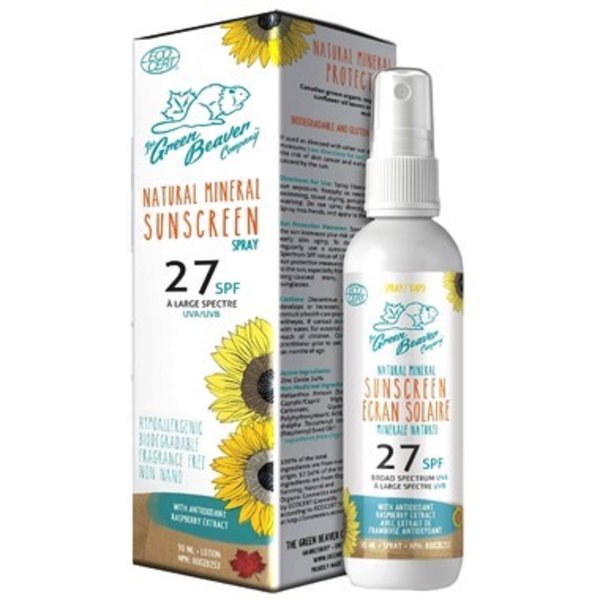 Green Beaver Green Beaver SPF 27 Adult Spray Sunscreen 90 ml