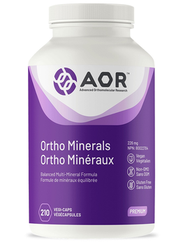 AOR AOR Ortho Minerals 216mg 210 vcaps