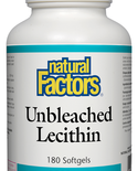 Natural Factors Natural Factors Unbleached Lecithin 1200 mg 180 softgels