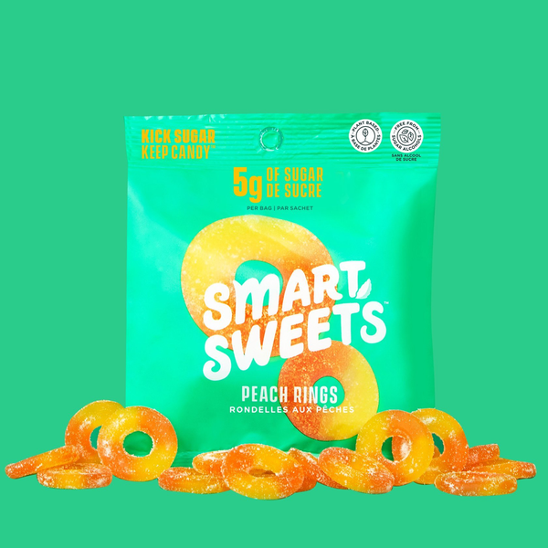 Smart Sweets Smart Sweets Peach Rings 50g