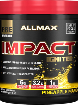 Allmax Nutrition Allmax Impact Igniter Pineapple Mango 328g