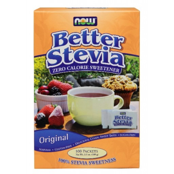 Now Foods NOW Stevia Extract Packets 100 - 1g packs per box