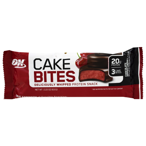 Optimum Nutrition ON Cake Bites Chocolate Dipped Cherry 63g