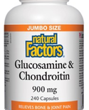 Natural Factors Natural Factors Glucosamine & Chondroitin Sulfate 900mg 240 caps