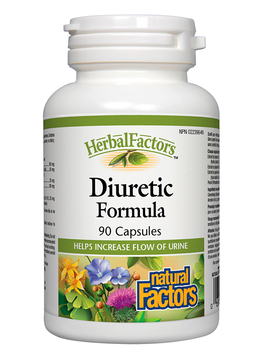 Natural Factors Natural Factors Herbal Factors Diuretic Formula 90 caps