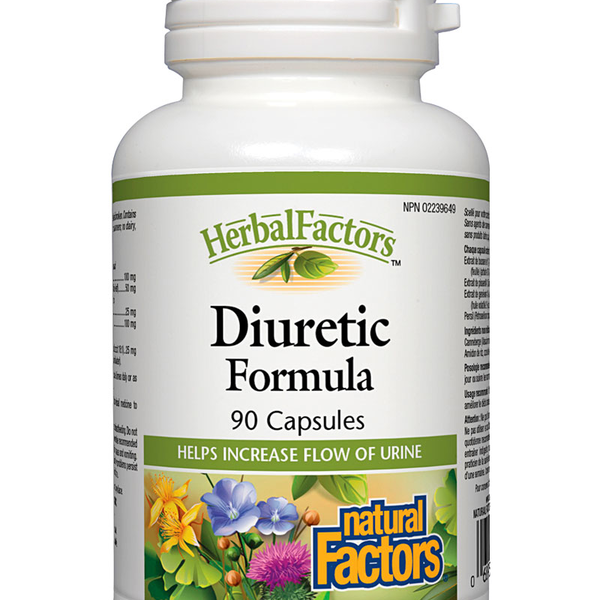 Natural Factors Natural Factors Herbal Factors Diuretic Formula 90 caps