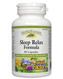 Natural Factors Natural Factors Herbal Factors Sleep Relax Formula 90 caps