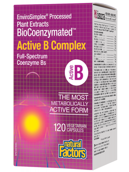 Natural Factors Natural Factors BioCoenzymated Active B Complex 120 caps
