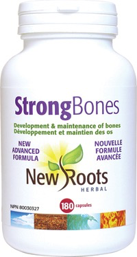 New Roots Strong Bones 180 caps - Vitamin King - Sports & Supplements
