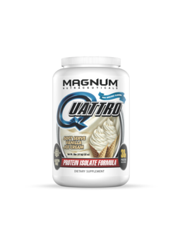 Magnum Nutraceuticals Magnum Quattro Vanilla Ice Cream 2lb