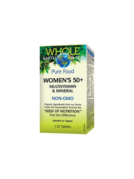 Whole Earth & Sea Whole Earth & Sea Women’s 50+ Multivitamin & Mineral 120 tabs